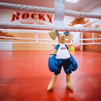 Photo taken at Rocky Boxing Club Евролэнд by Natali R. on 11/27/2014