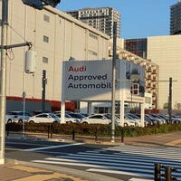 Photo taken at Audi Approved Automobile 有明 by Minoru Y. on 4/6/2020