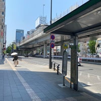 Photo taken at Roppongi Sta. Bus Stop by Minoru Y. on 5/2/2020