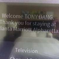 Foto tomada en Atlanta Marriott Alpharetta  por Tony D. el 7/31/2019