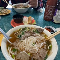 Photo taken at Pho Que Huong by Tony D. on 4/25/2023