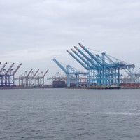 Photo taken at Long Beach Port by Tiara D. on 5/5/2013