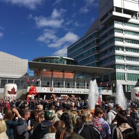 Photo taken at Oktoberfest Keg Tapping by Jon F. on 10/10/2014