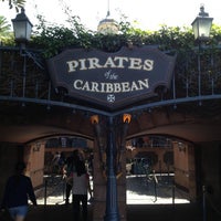 Photo taken at Pirates of the Caribbean by Jason O. on 4/22/2013