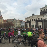 Photo taken at Velká jarní cyklojízda Blankou by Sascha M. on 4/16/2015