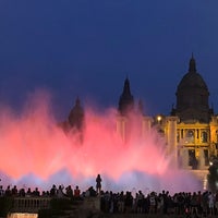 Photo taken at Magic Fountain of Montjuïc by JOSAN G. on 8/16/2019