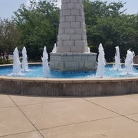 Photo taken at Lafayette Square Fountain by Stephanie S. on 7/28/2019