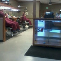 Photo taken at Mike&amp;#39;s Barbershop by matt h. on 11/14/2011