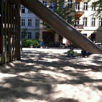 Photo taken at Spielplatz hinter der Gethsemanekirche by Benjamin M. on 5/7/2011
