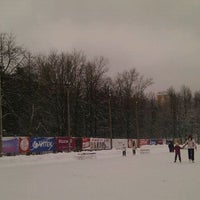 Photo taken at Каток «Русская Зима» by Sasha M. on 2/25/2012