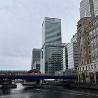 Photo taken at Canary Wharf by Khalid W. on 11/9/2023