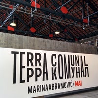 Photo taken at Terra Comunal - Marina Abramovic + MAI by Raphael Y. on 3/14/2015