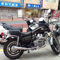 Photo taken at 豊島区役所西側バイク駐車場 by Munetoshi T. on 8/9/2014