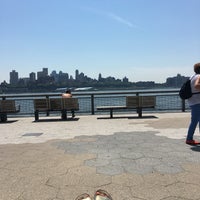 Photo taken at East River Esplanade South Dog Run by Stephanie on 5/18/2017