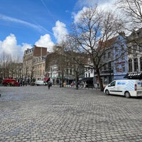 Photo taken at Place Sainte-Catherine / Sint-Katelijneplein by Stephanie on 3/15/2023