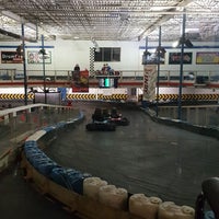 Photo taken at Fastimes Indoor Karting by Brent S. on 4/18/2018