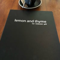Photo taken at Lemon and Thyme by Eva W. on 3/26/2018