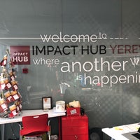 Photo taken at Impact Hub by Hjortur S. on 12/14/2017