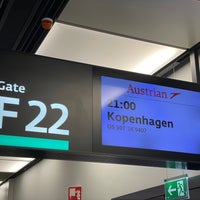 Photo taken at Gate F22 by Hjortur S. on 10/4/2022