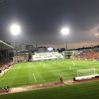 Photo taken at Recep Tayyip Erdoğan Stadyumu by Berat Bahadır C. on 5/16/2023