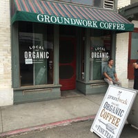 Photo taken at Groundwork Coffee by James T. on 5/22/2018