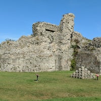 Photo taken at Pevensey Castle by Ana A. on 9/15/2019