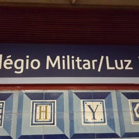 Photo taken at Metro Colégio Militar / Luz [AZ] by Ana A. on 10/29/2017