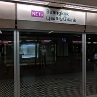 Photo taken at Buangkok MRT Station (NE15) by John G. on 7/28/2019