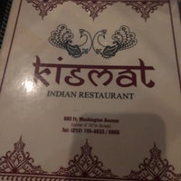 Foto diambil di Kismat Indian Restaurant oleh Susan B. pada 12/20/2019