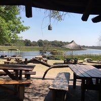 Photo taken at Okavango River Lodge by Laura G. on 9/14/2017