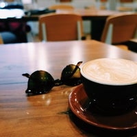 Photo taken at Hearth Coffee Roasters by Carol H. on 2/11/2016