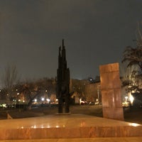 Photo taken at Charents Monument | Չարենցի արձան by Kate Y. on 2/16/2022
