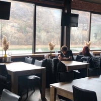 Photo taken at Restaurant Turtle Lake | რესტორანი კუს ტბა by Kate Y. on 2/26/2022