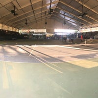 Photo taken at Winchester Tennis Arena by Massive H. on 4/4/2018