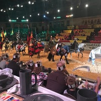Photo taken at Medieval Times Dinner &amp; Tournament by Maya on 10/27/2018