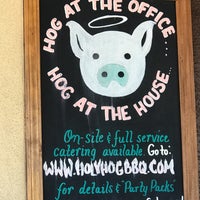Photo taken at Holy Hog Barbecue by Osaurus on 9/8/2017