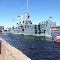 Photo taken at Cruiser Aurora by Evgeny P. on 5/8/2013