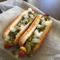 Photo taken at The Original Hot Dog Shop by Jim S. on 9/20/2015