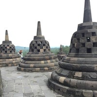 Photo taken at Borobudur Temple by Farwiza Y. on 4/14/2016