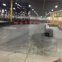 Photo taken at Full Throttle Indoor Karting by Evan M. on 1/4/2017