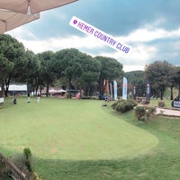 Photo taken at Kemer Golf &amp;amp; Country Club Golf Range by İdil Y. on 9/29/2018