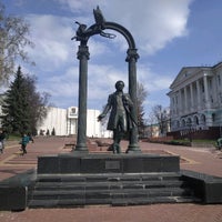 Photo taken at Памятник А.С. Пушкину by Olga B. on 4/24/2021