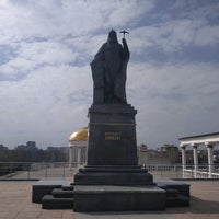 Photo taken at Памятник Патриарху Никону by Olga B. on 4/24/2021