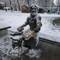 Photo taken at Памятник скобарю by Olga B. on 1/30/2021