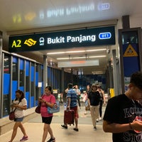 Photo taken at Bukit Panjang MRT/LRT Interchange (DT1/BP6) by Peachie I. on 12/21/2018