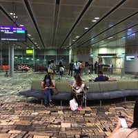 Photo taken at Gate A19 by Peachie I. on 9/25/2018