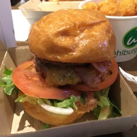 Photo taken at Wahlburgers by Rob L. on 1/31/2015