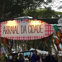 Photo taken at Arraial da Cidade - Jockey Clube by Lazaro F. on 6/5/2016