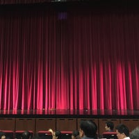 Photo taken at ACJC Mrs Lee Choon Guan Theatre by Shen H. on 11/28/2014