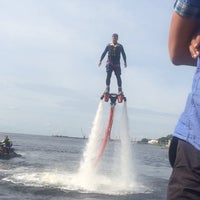 Photo taken at Flyboard by Яна🍒 В. on 8/18/2014